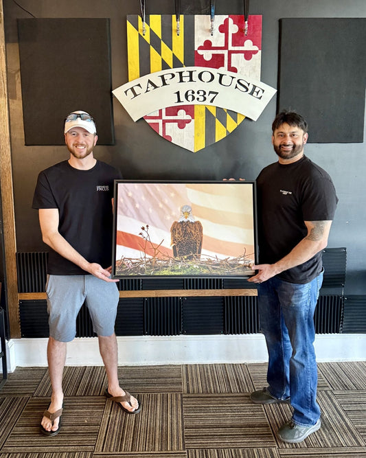Chesapeake Focus Prints Now on Display at Taphouse 1637 in California, Maryland