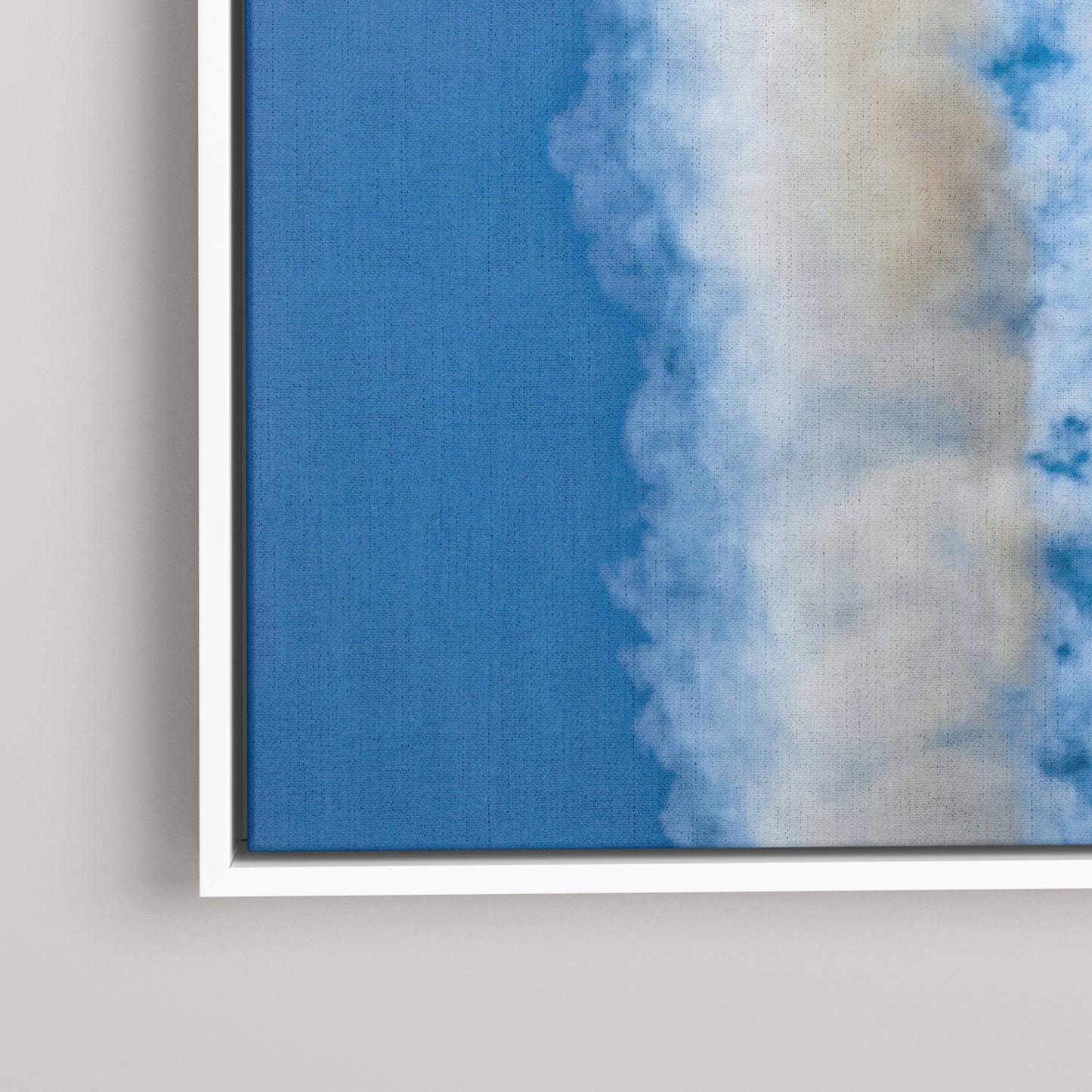 Falling Diamond — closeup1-white view