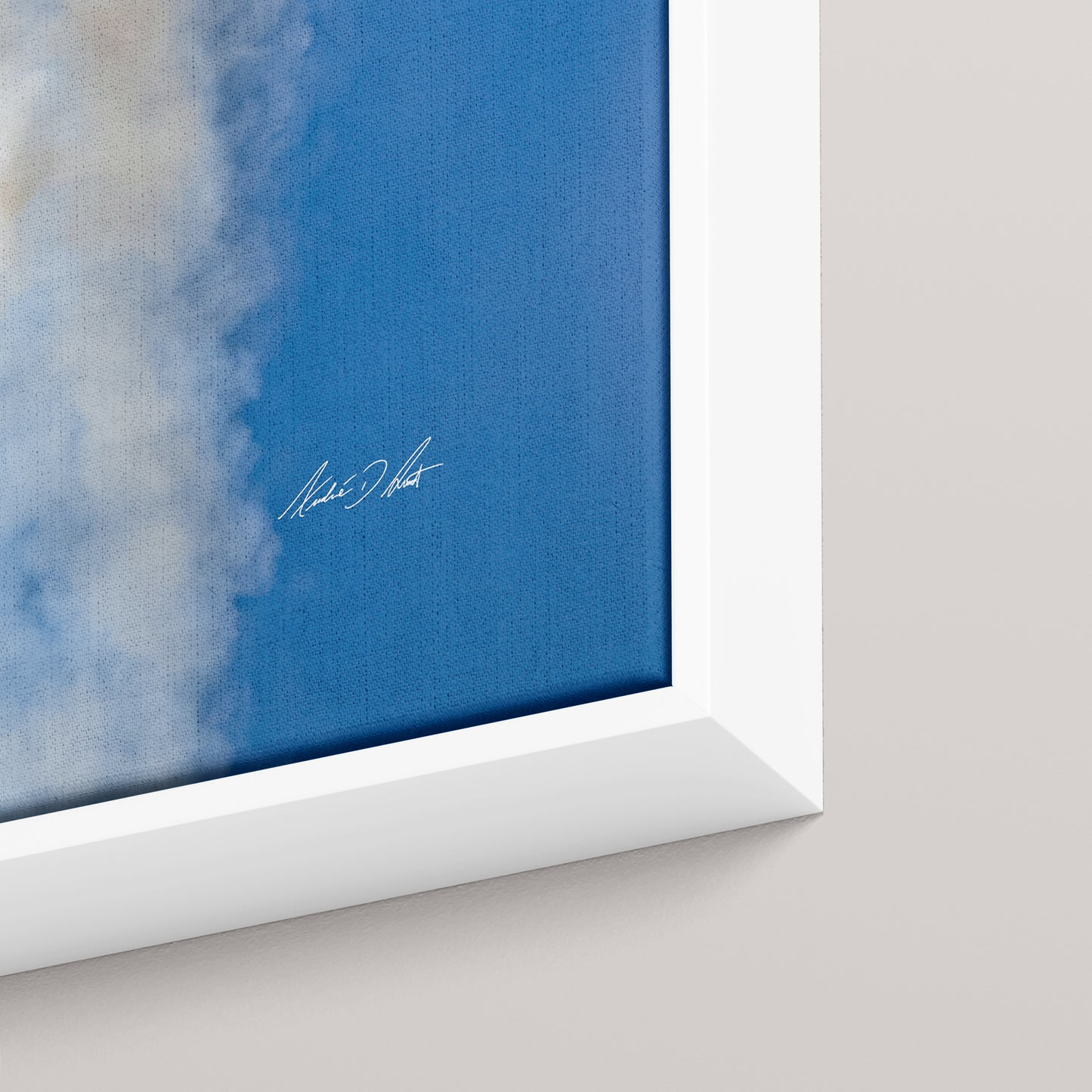 Falling Diamond — closeup3-white view