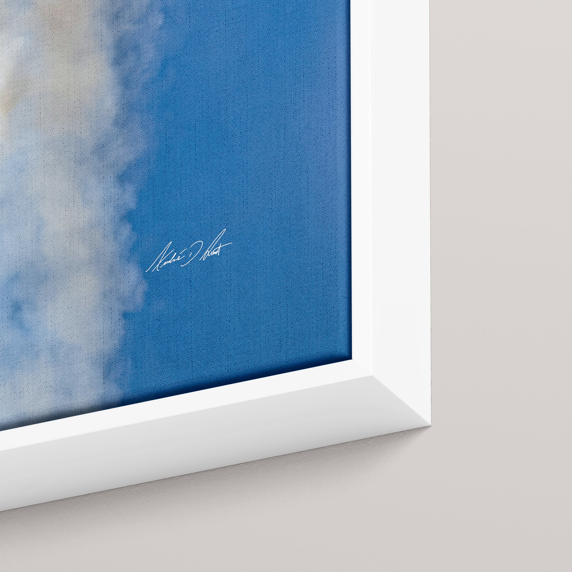 Falling Diamond — closeup3-white view