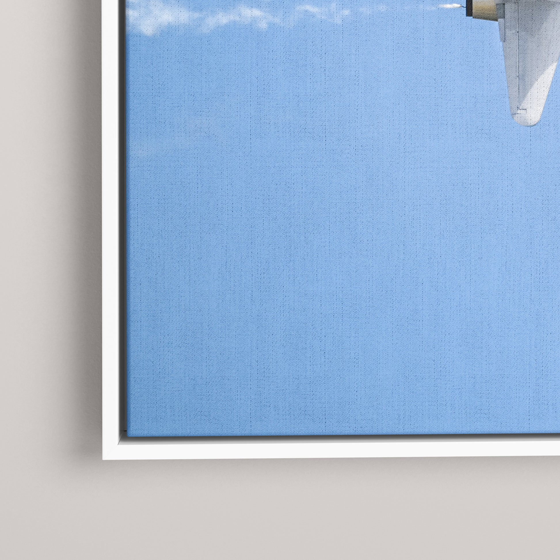 The Shooting Star — closeup1-white view