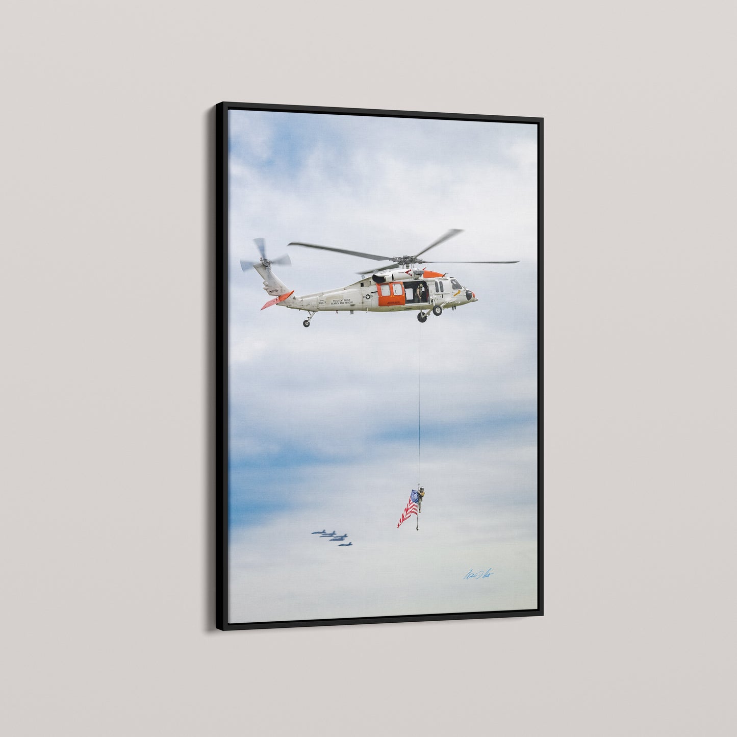 Colors Aloft — angled-black view