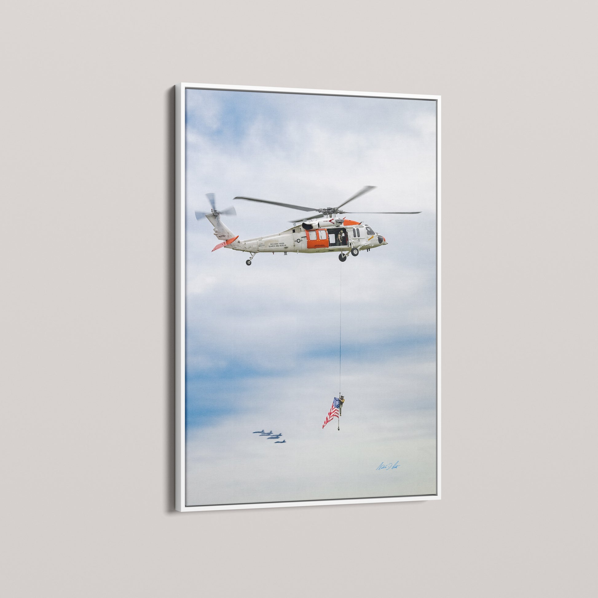 Colors Aloft — angled-white view