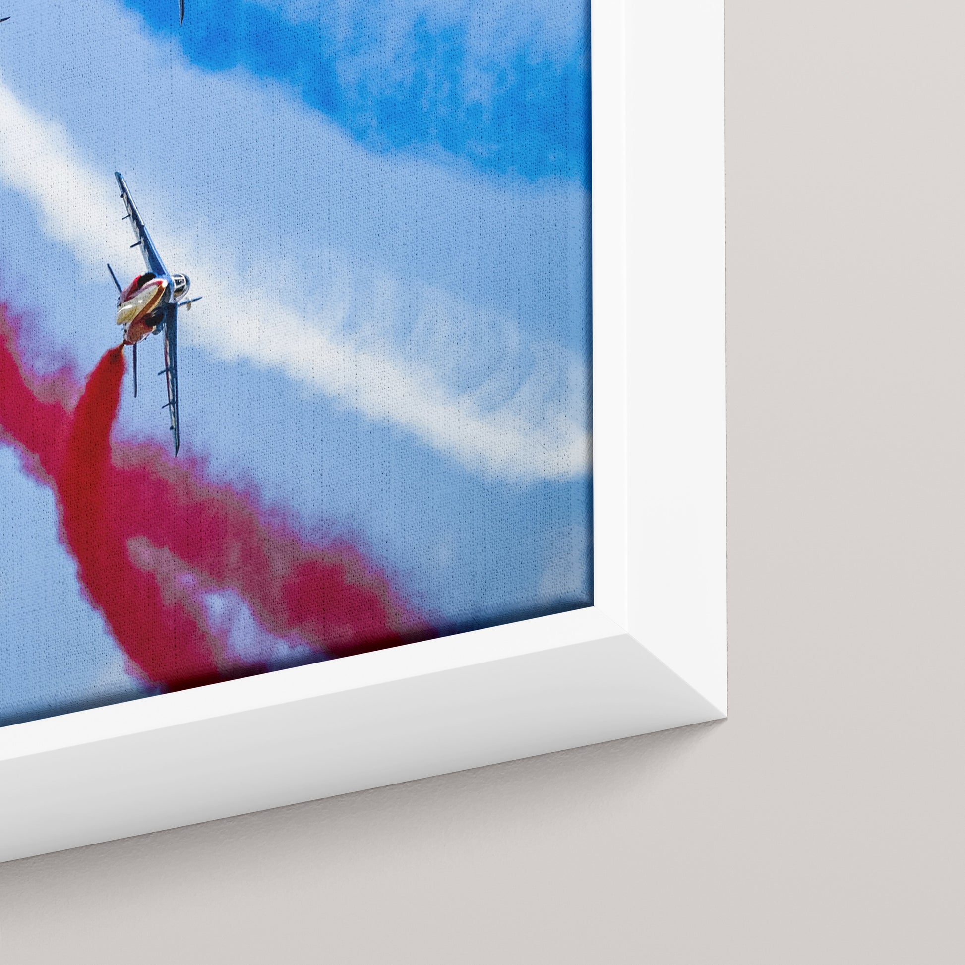 Tricolor Climb — closeup3-white view