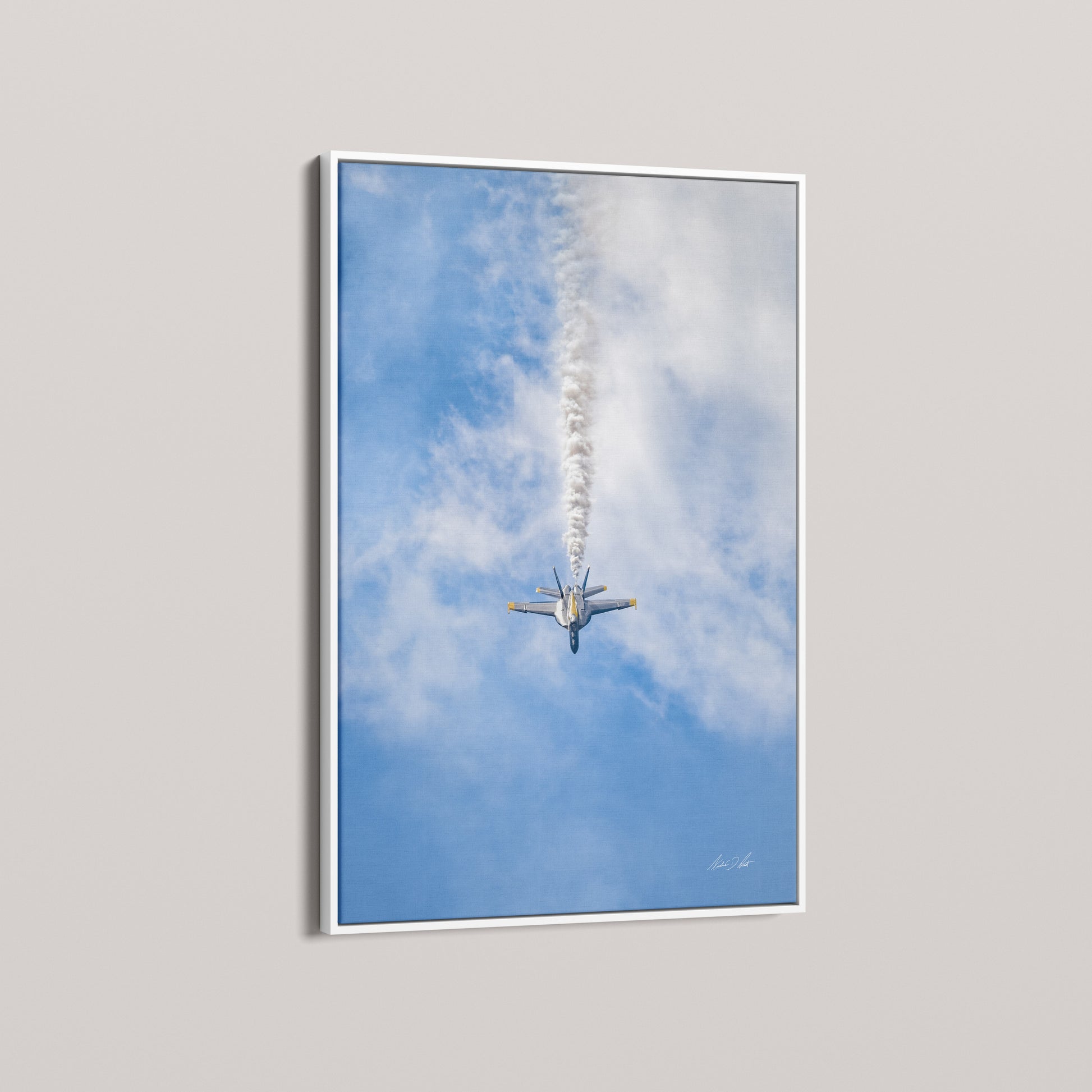 Vertical — angled-white view