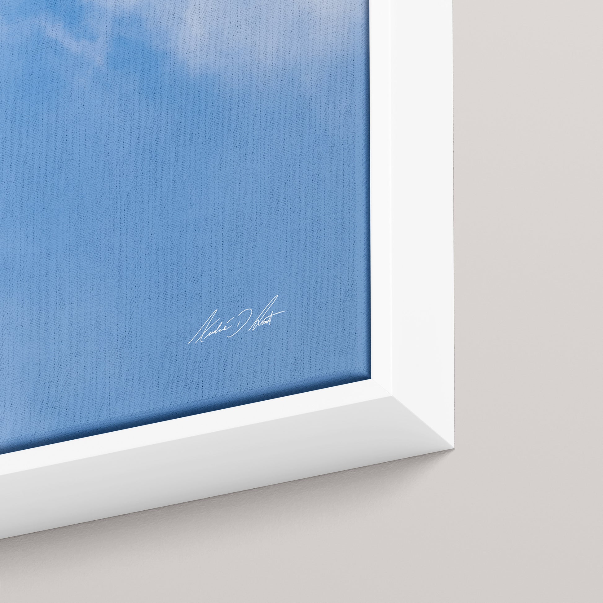 Vertical — closeup3-white view