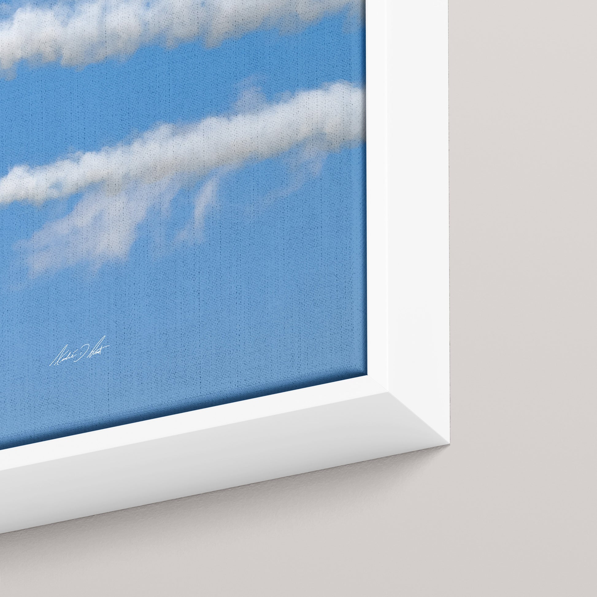 Left Echelon (Open Edition) — closeup3-white view