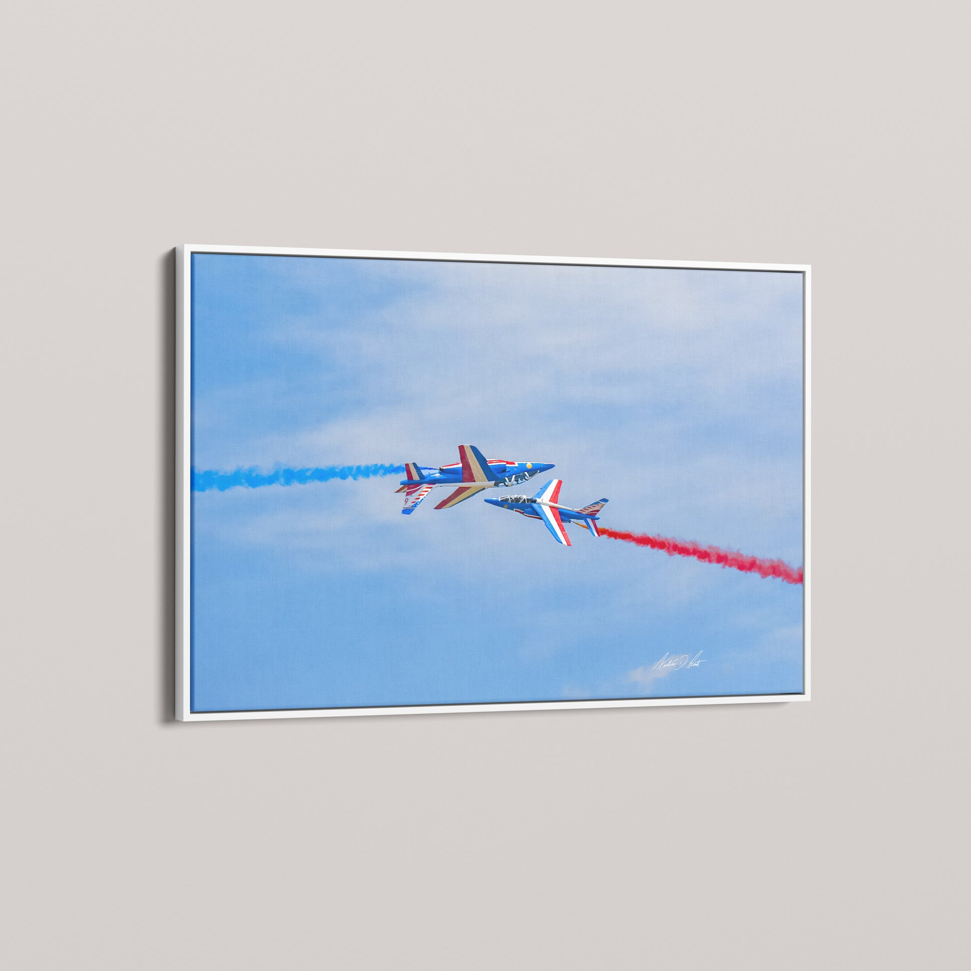 Opposing Colors — angled-white view