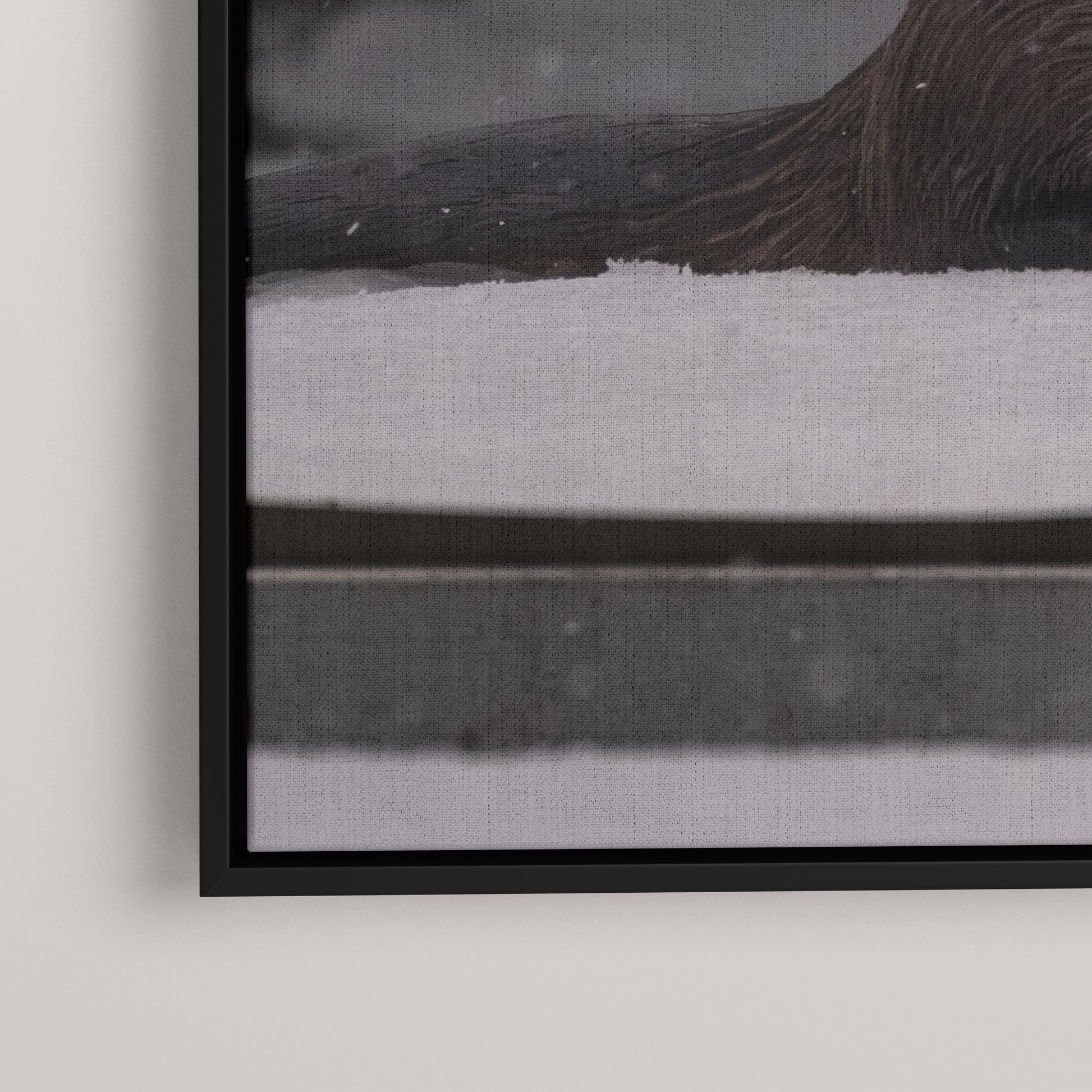 Otter Snow Nap — closeup1-black view