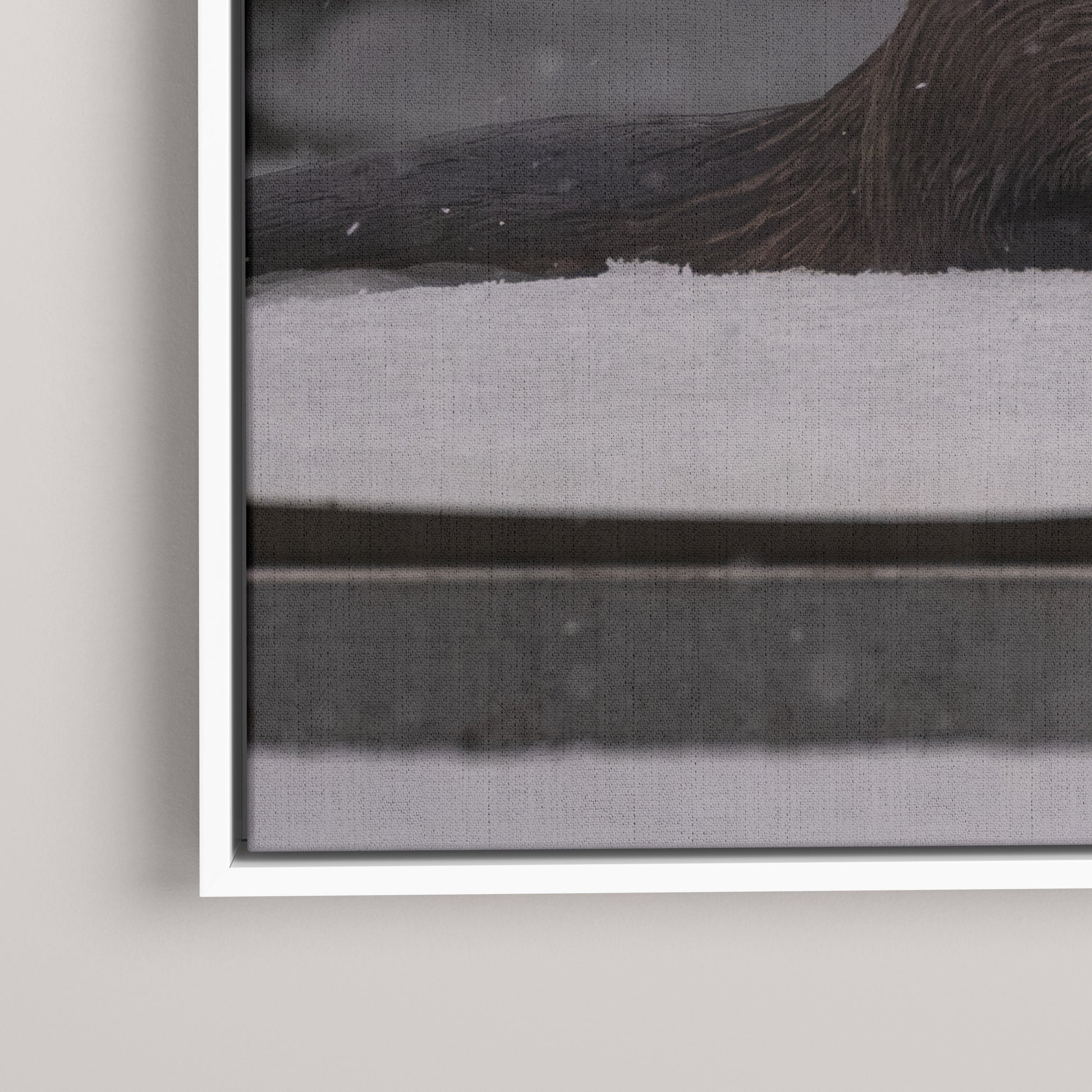 Otter Snow Nap — closeup1-white view