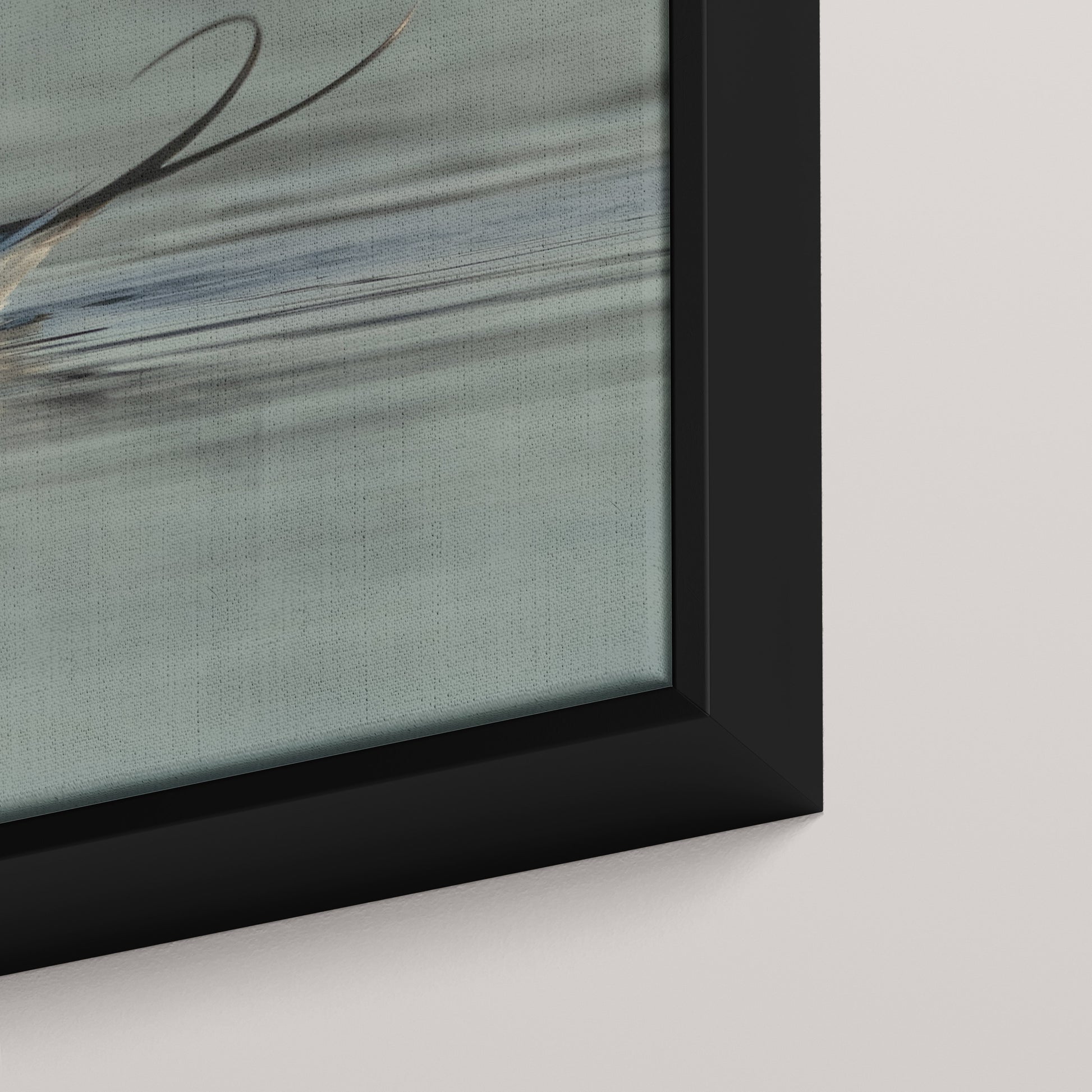 Tail Feather — closeup3-black view
